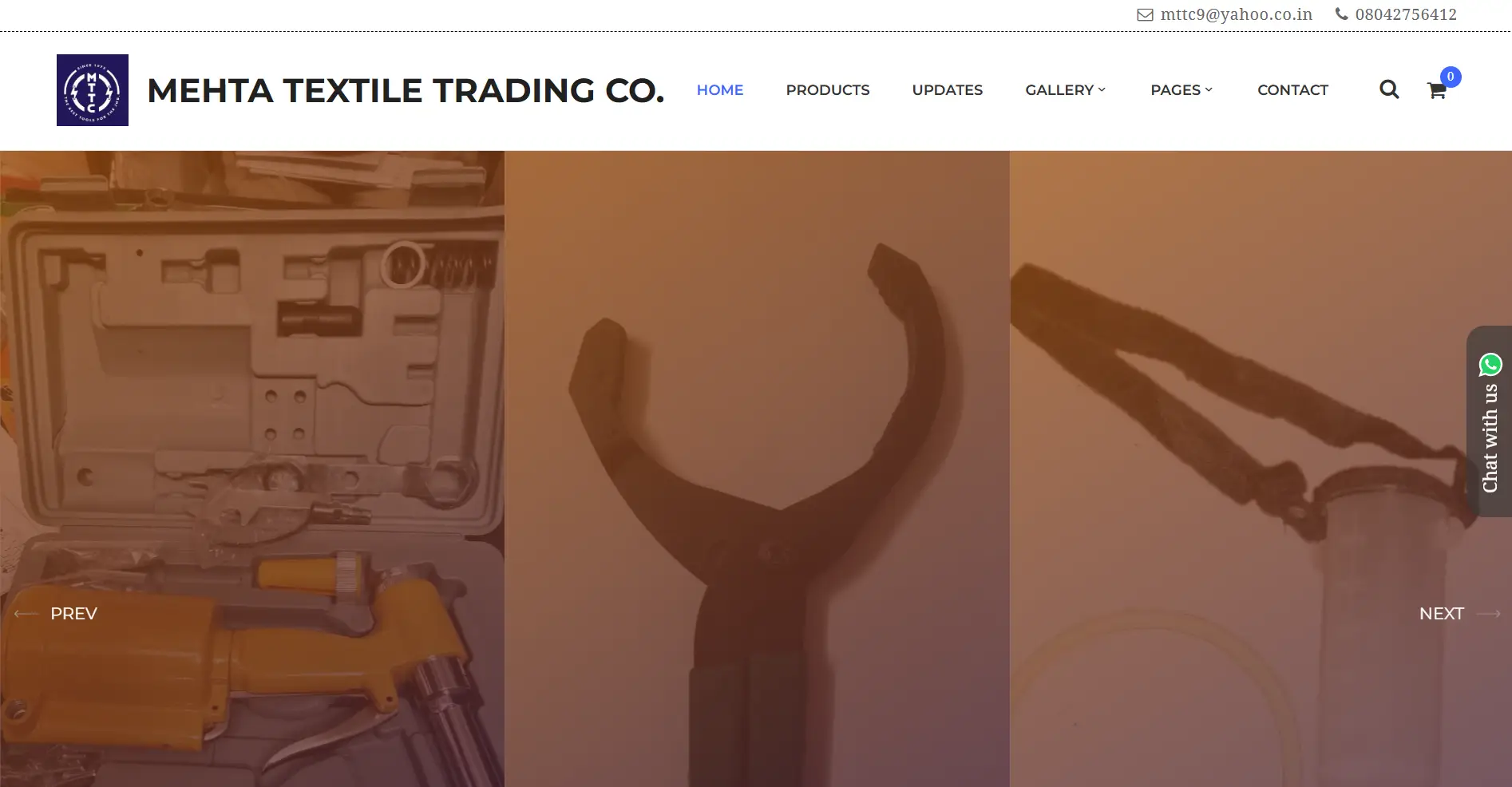 Mehta Textiles B2B E-Commerce Website Development